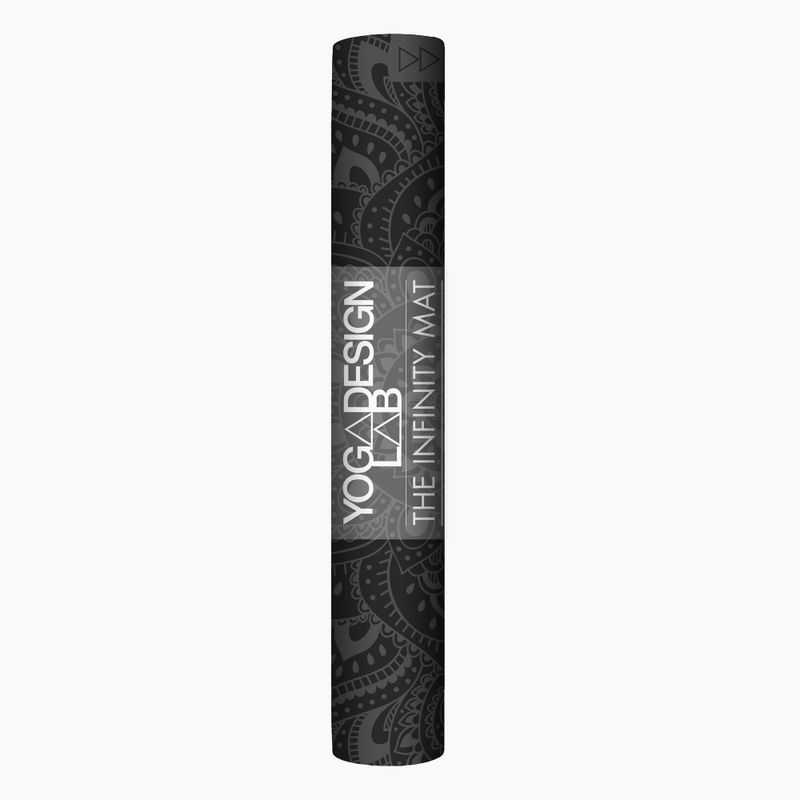 Yoga Design Lab Infinity jogos kilimėlis 5 mm juodas Mandala Charcoal 3