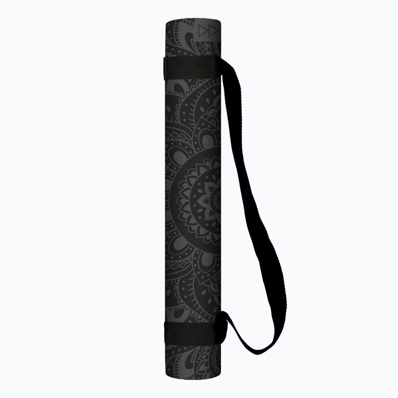 Yoga Design Lab Infinity jogos kilimėlis 5 mm juodas Mandala Charcoal 4