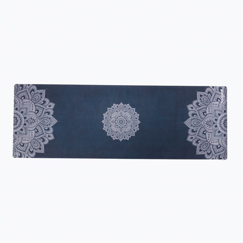 Yoga Design Lab kombinuotas jogos kilimėlis 3,5 mm tamsiai mėlynas Mandala Sapphire 2