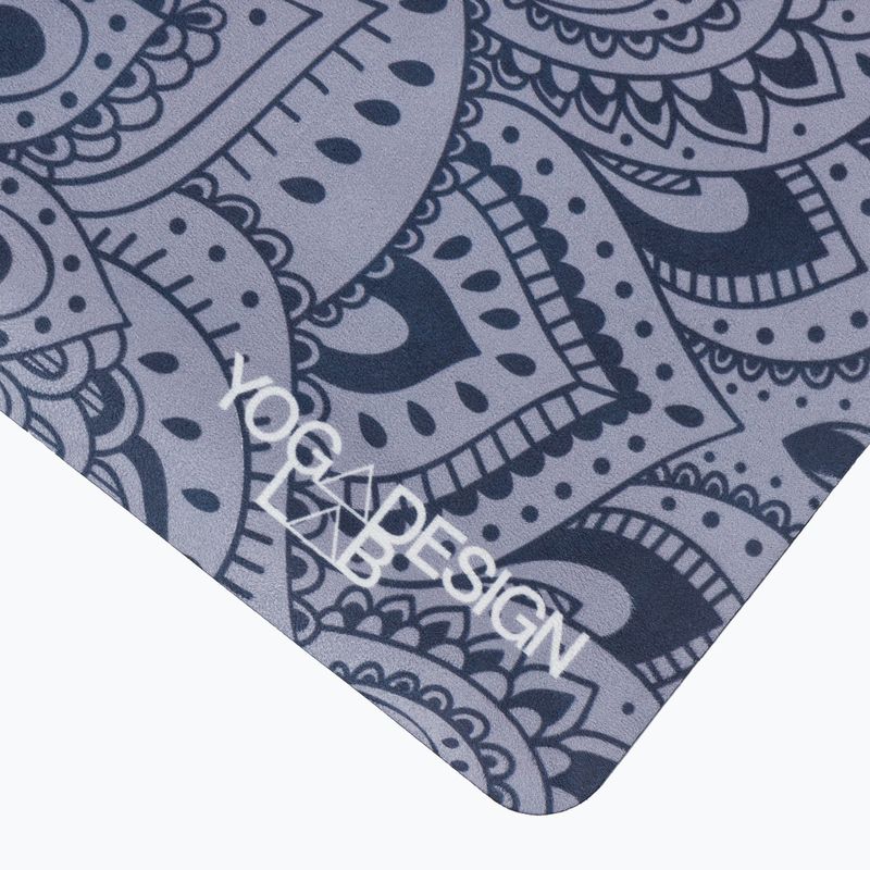 Yoga Design Lab kombinuotas jogos kelioninis kilimėlis 1,5 mm tamsiai mėlynas Mandala Sapphire 3