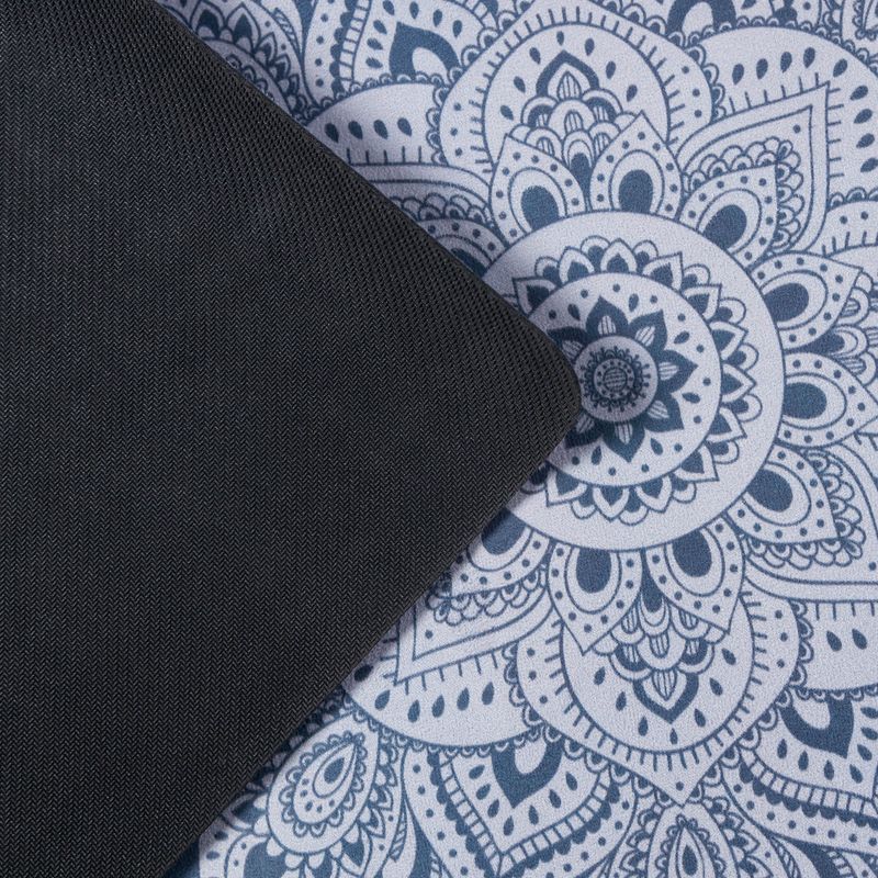 Yoga Design Lab kombinuotas jogos kelioninis kilimėlis 1,5 mm tamsiai mėlynas Mandala Sapphire 4