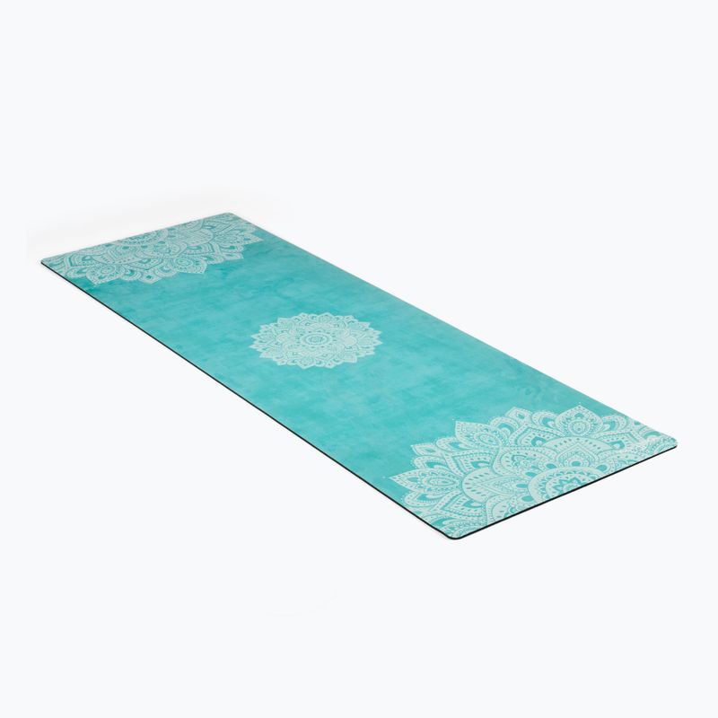 Yoga Design Lab kombinuotas jogos kilimėlis 5,5 mm mėlynas Mandala Turquoise