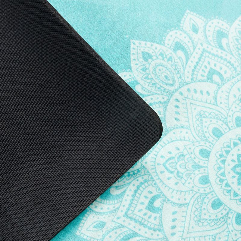Yoga Design Lab kombinuotas jogos kilimėlis 5,5 mm mėlynas Mandala Turquoise 4