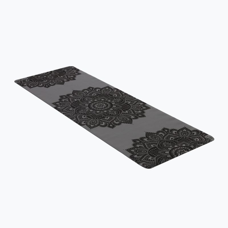 Yoga Design Lab Infinity jogos kilimėlis 3 mm juodas Mandala Charcoal
