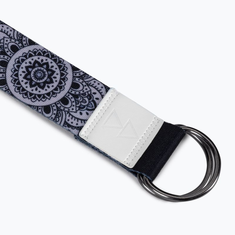 Yoga Design Lab juodas jogos diržas ST-Mandala Black 2