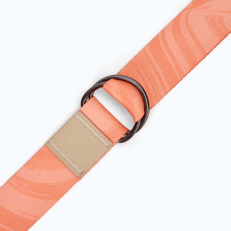 Jogos diržas Yoga Design Lab Strap coral 2