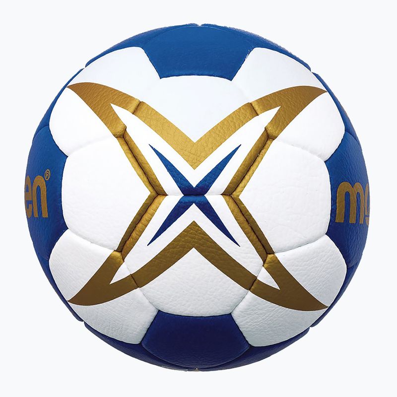 Rankinio kamuolys Molten H3X5001-BW IHF blue/white dydis 3 2
