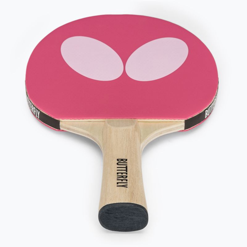 Stalo teniso raketė Butterfly Logo pink 2