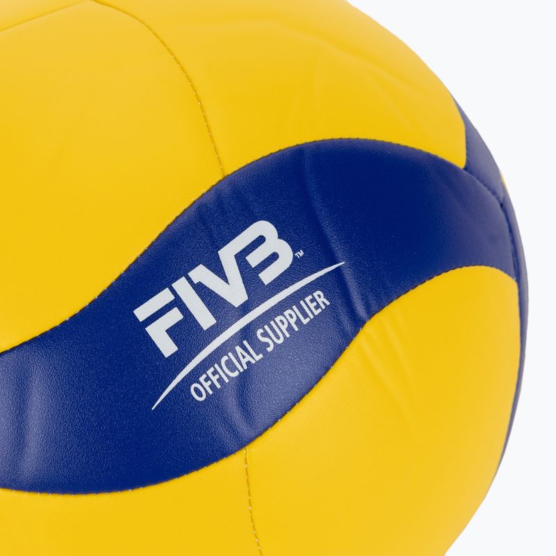 Tinklinio kamuolys Mikasa V460 yellow/blue dydis 5 3
