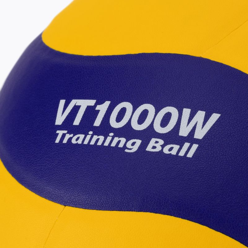 "Mikasa VT1000W" geltonos/mėlynos spalvos tinklinio kamuolys 5 dydžio 3