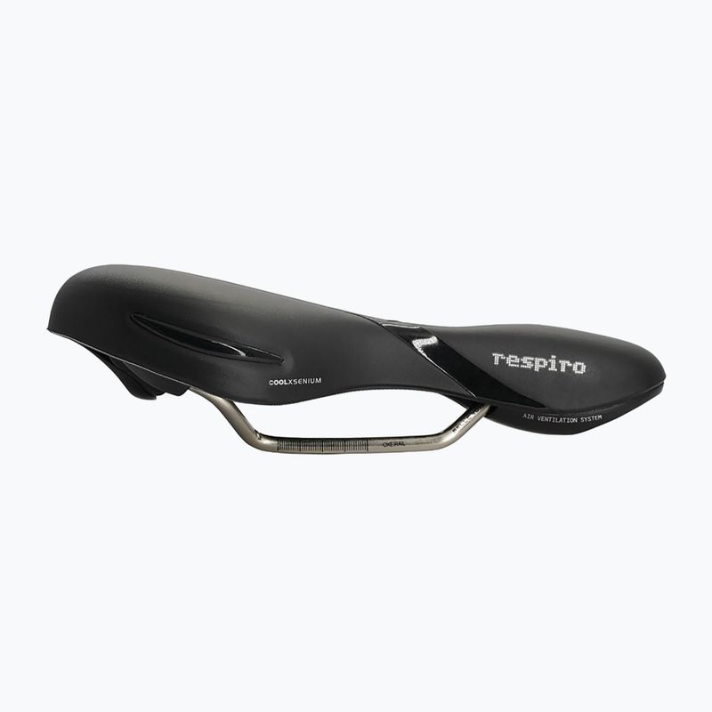 Balnelis dviračiui Selle Royal Respiro Soft Athletic Straciatella 45St. black 3