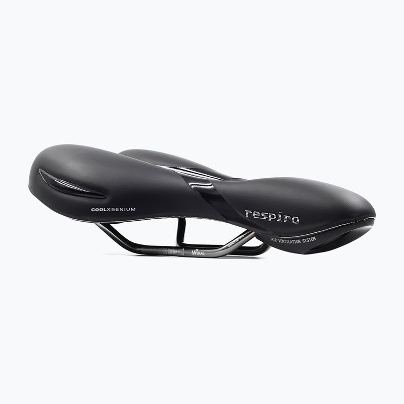 Balnelis dviračiui Selle Royal Respiro Soft Athletic Straciatella 45St. black 6