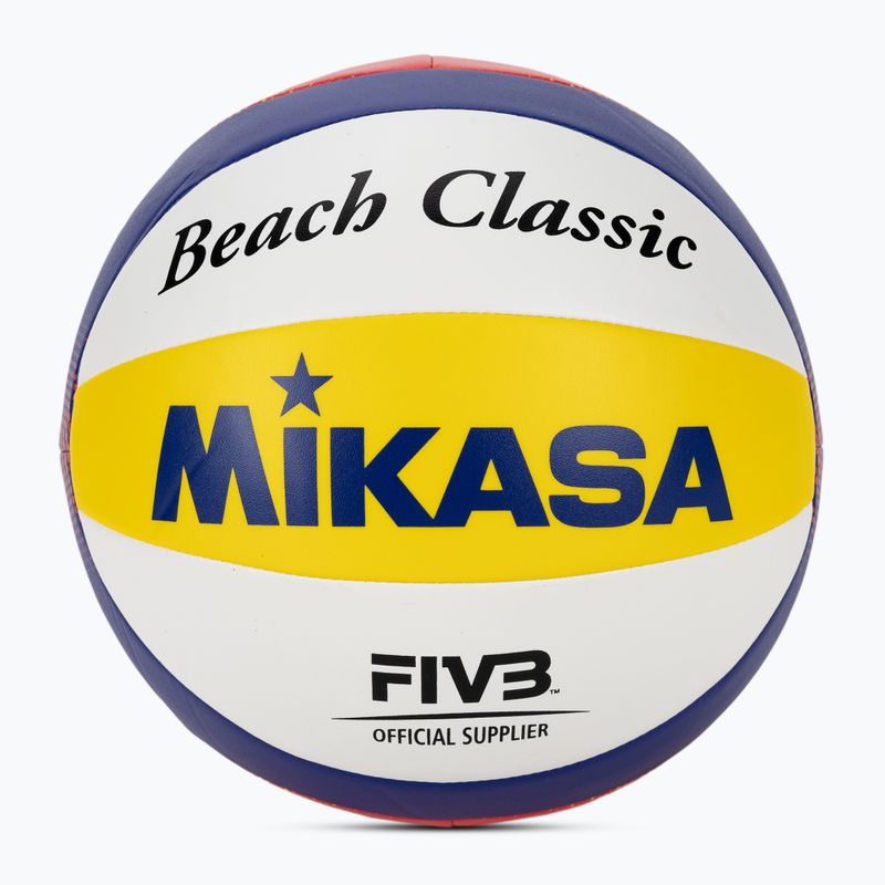 Mikasa tinklinio kamuolys BV552C baltas/mėlynas/geltonas/oranžinis 5 dydis