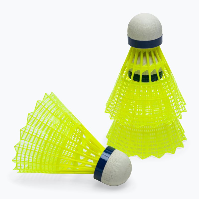 Badmintono plunksniukai YONEX Mavis 350 Y 3 vnt. yellow 2