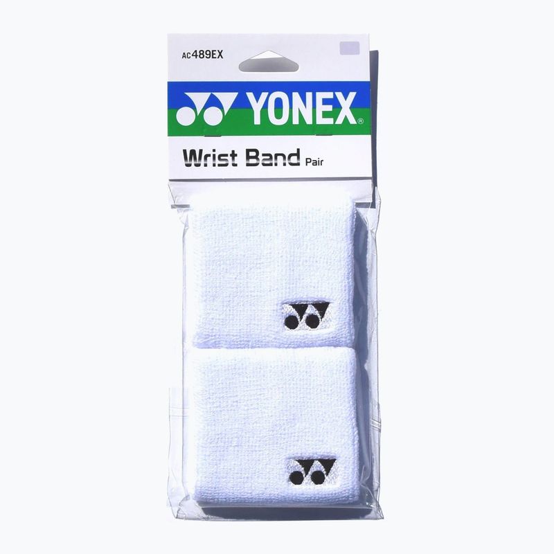 YONEX riešo raiščiai 2 vnt. balti AC 489