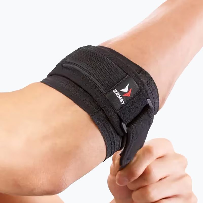 Teniso alkūnės įtvaras Zamst Elbow Band juodas 3