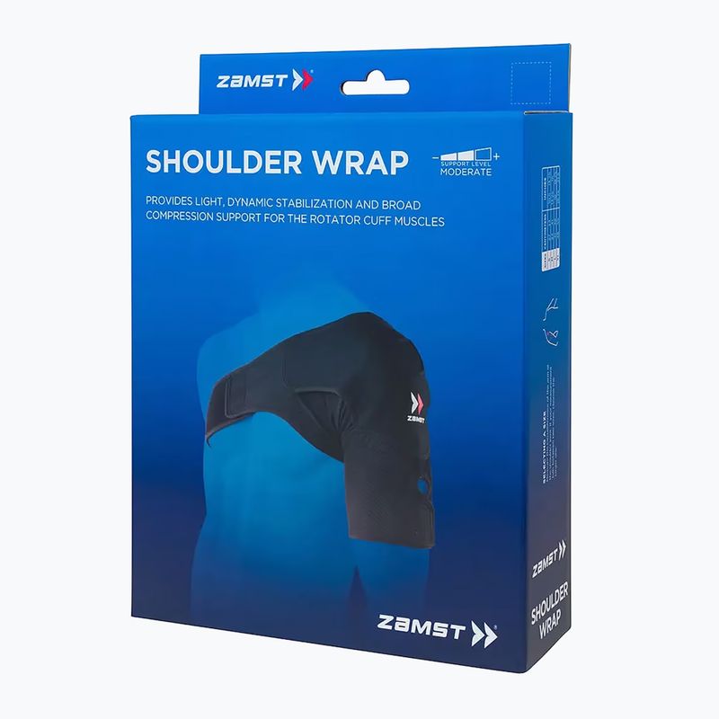 Pečių komplekso stabilizatorius Zamst Shoulder Wrap juodas 5
