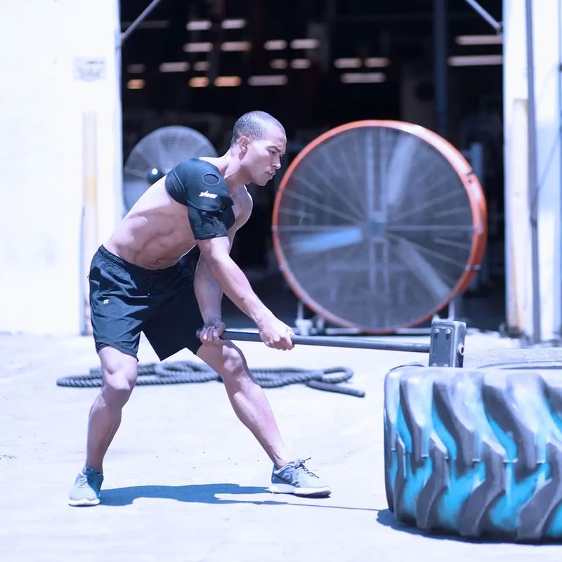 Pečių komplekso stabilizatorius Zamst Shoulder Wrap juodas 6