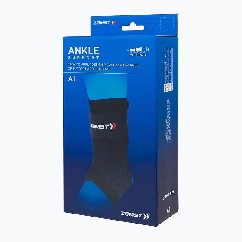Zamst A1 Ankle Dešinysis čiurnos stabilizatorius juodas 470804 2