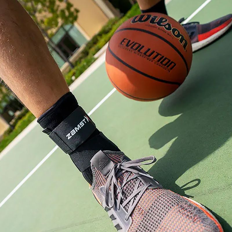 Zamst A1 Ankle Dešinysis čiurnos stabilizatorius juodas 470804 9