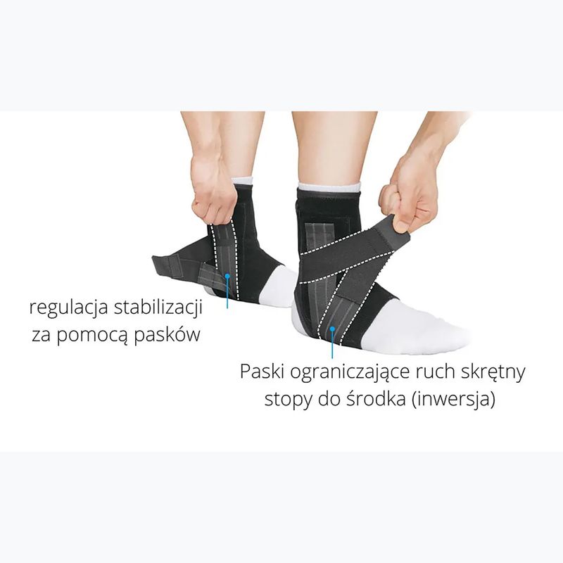 Zamst A1 Ankle kairės kojos čiurnos stabilizatorius juodas 670811 4