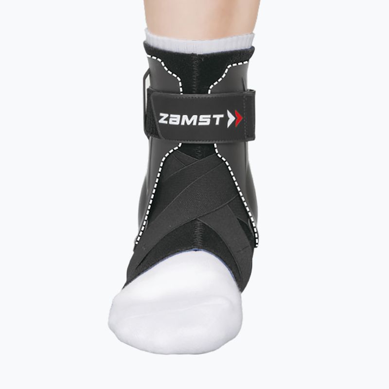 Dešiniosios kulkšnies stabilizatorius Zamst A2-DX Ankle Right juodas 2