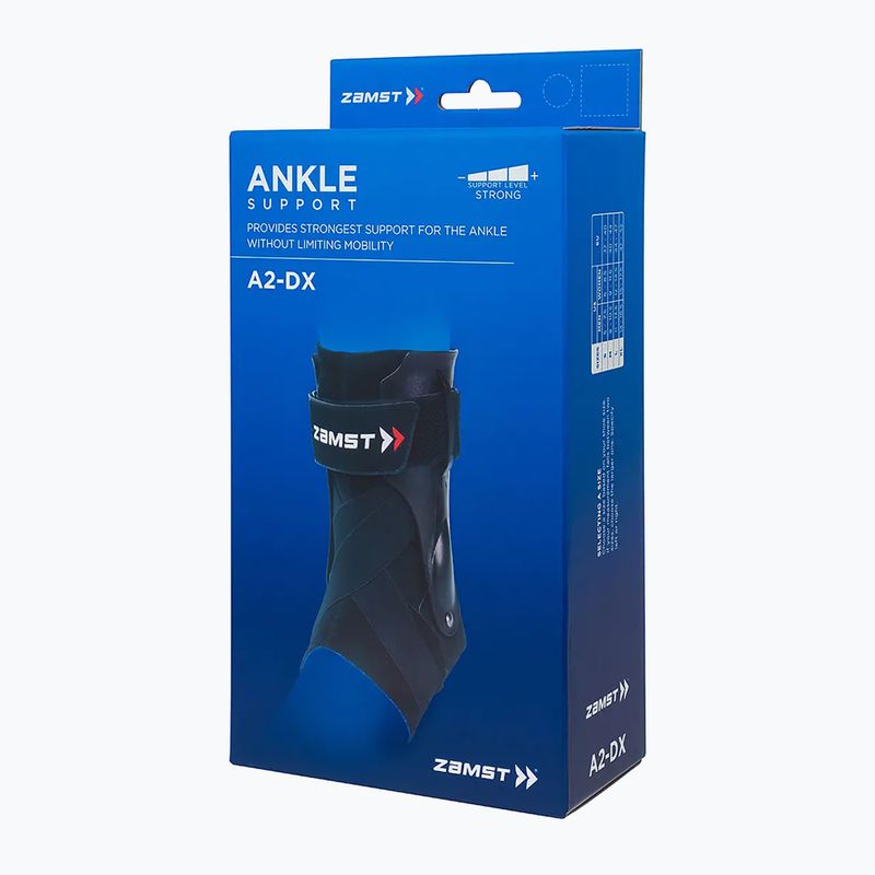 Dešiniosios kulkšnies stabilizatorius Zamst A2-DX Ankle Right juodas 4