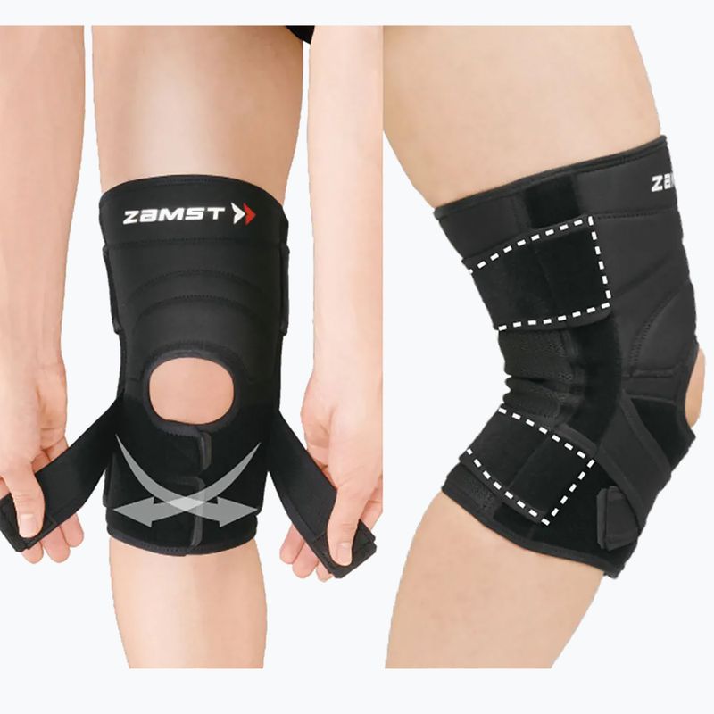 Zamst ZK-7 kelio sąnario stabilizatorius juodas 671701 12