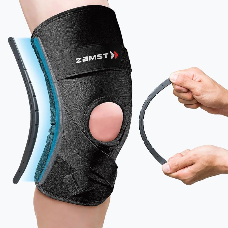 Kelio sąnario stabilizatorius Zamst ZK-Protect juodas 5