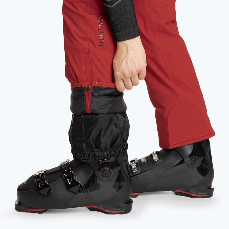 Vyriškos slidinėjimo kelnės Descente Swiss electric red 8