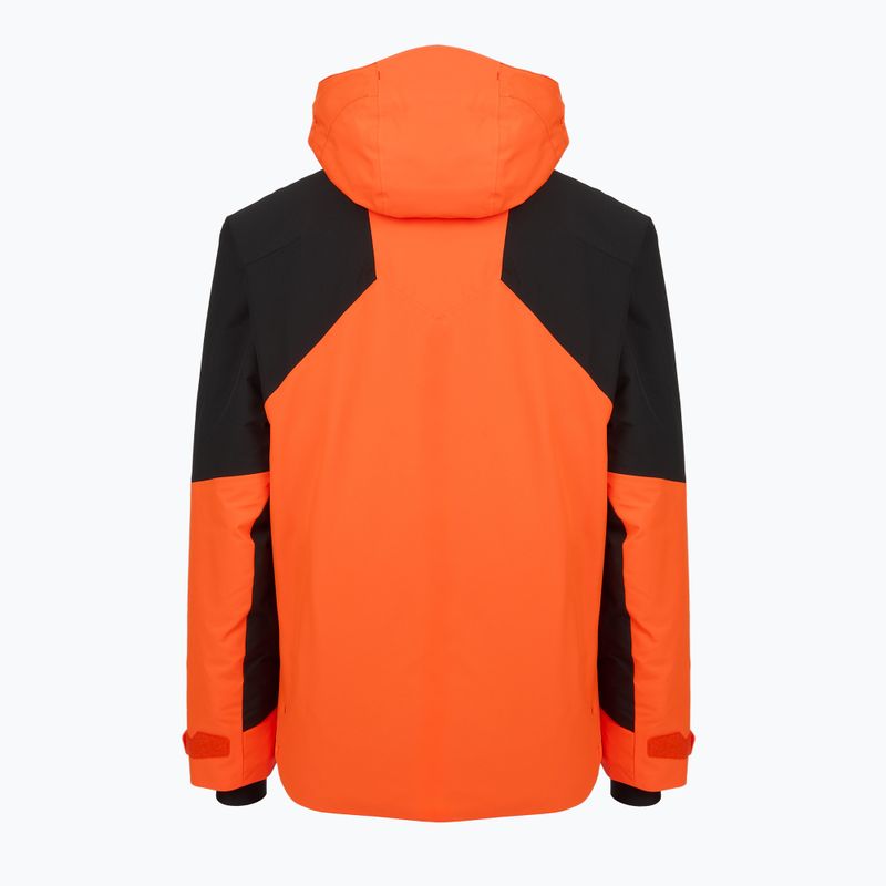 Vyriška slidinėjimo striukė Descente Insulated mandarin orange 2