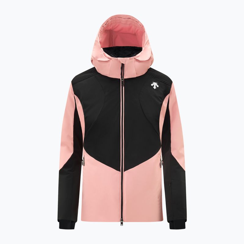 Moteriška slidinėjimo striukė Descente Shoulder Shirring bloom pink