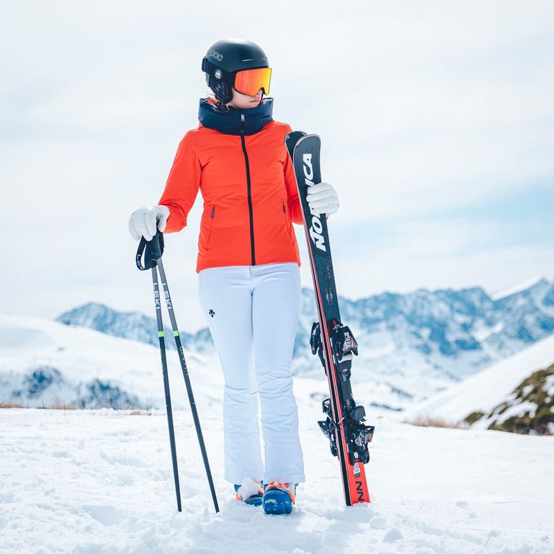 Moteriška slidinėjimo striukė Descente Janie mandarin orange 2