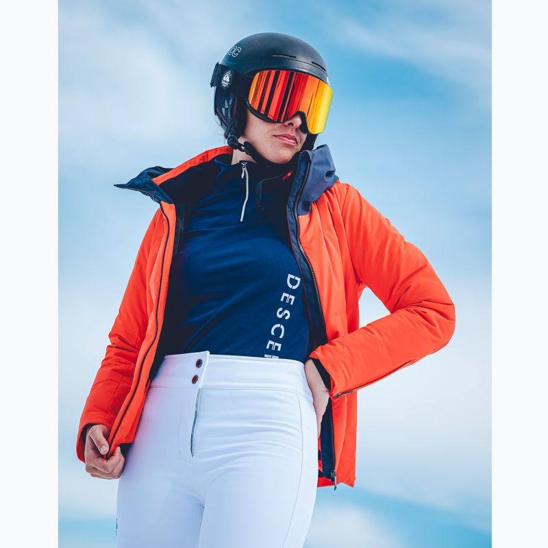 Moteriška slidinėjimo striukė Descente Janie mandarin orange 3