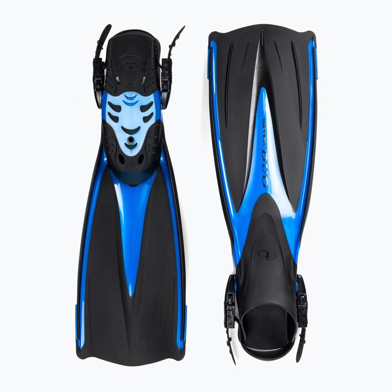 TUSA Imprex Duo nardymo pelekai juoda/mėlyna SF-0102 2
