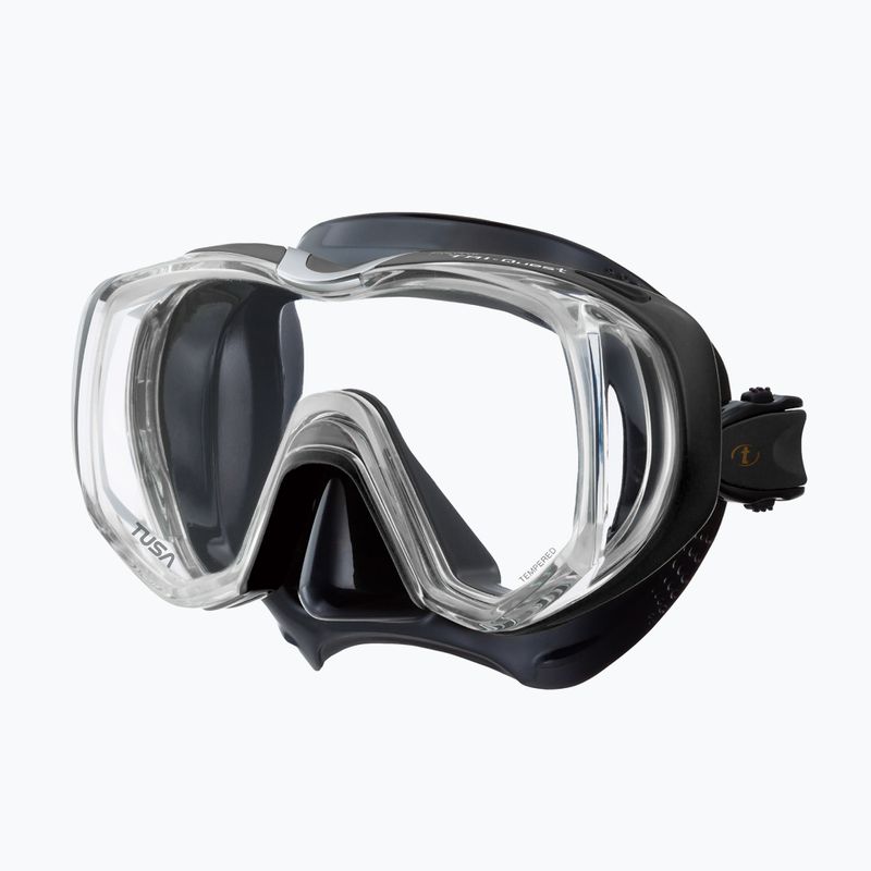 TUSA Tri-Quest Fd kaukė nardymo kaukė juoda M-3001