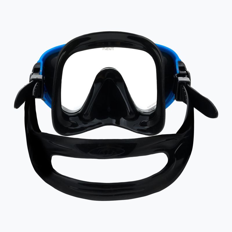 TUSA Sportmask nardymo kaukė juodai mėlyna UM-16QB FB 5