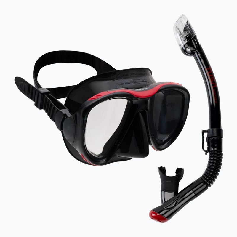 TUSA Powerview nardymo rinkinys juodas/raudonas UC 2425