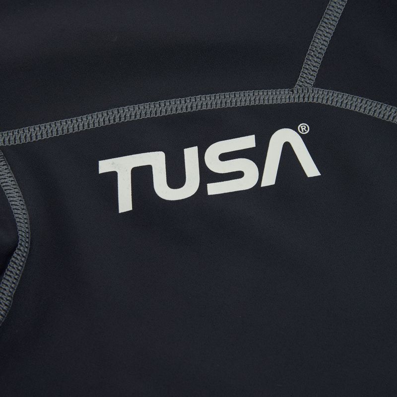 Moteriški plaukimo marškinėliai TUSA Black rashguard 3