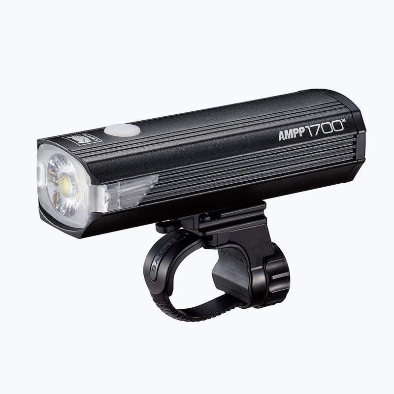 "CatEye AMPP 1700" priekinis ciklo žibintas HL-EL1700RC juodas