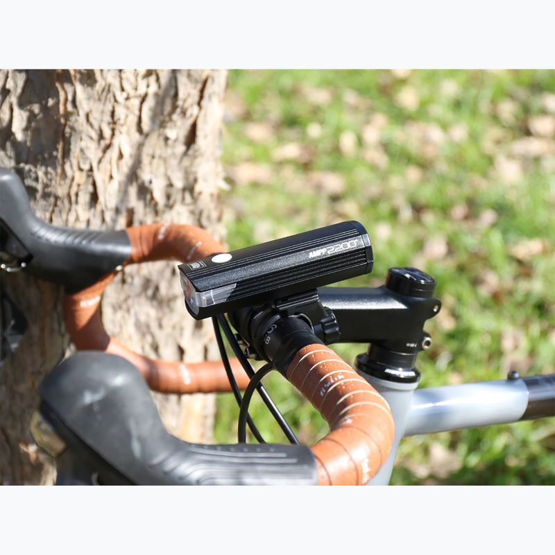 Priekinis dviračio žibintas CatEye AMPP 2200 HL-EL2200RC black 4