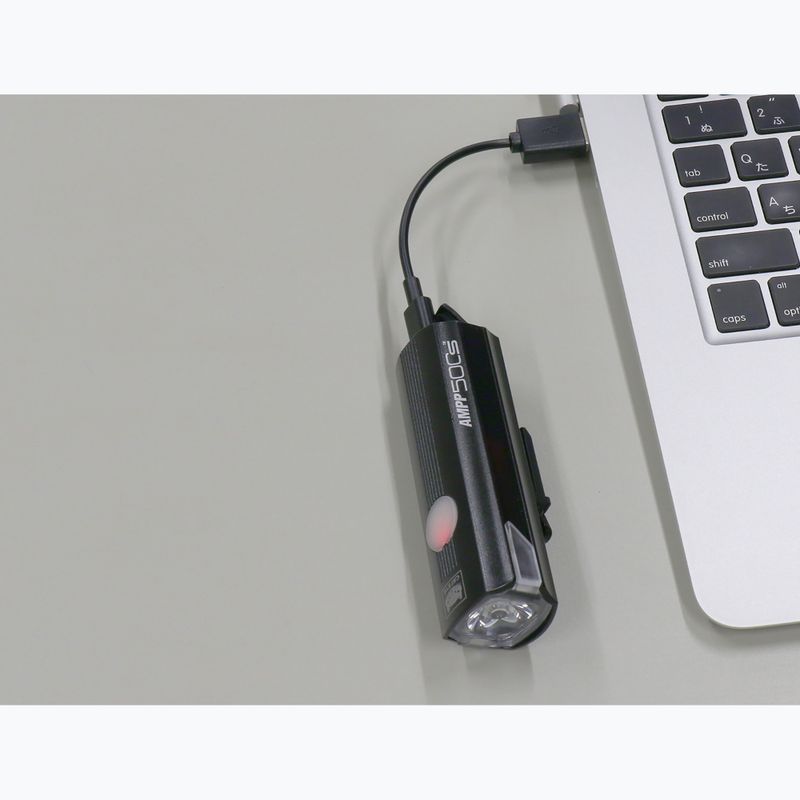 Priekinis dviračio žibintas CatEye AMPP 500S HL-EL085SRC black 3