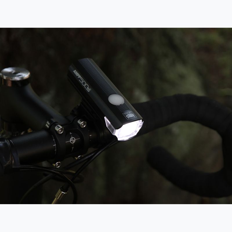 Priekinis dviračio žibintas CatEye AMPP 500S HL-EL085SRC black 7