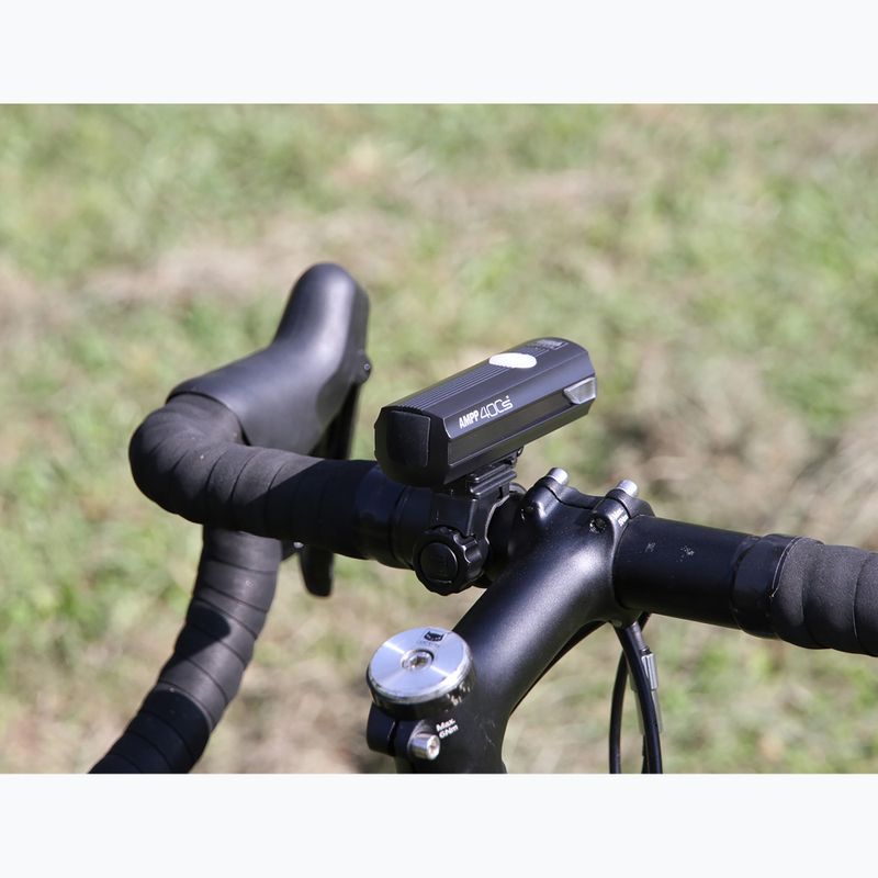 Priekinis dviračio žibintas Cateye AMPP 400S HL-EL084SRC black 3