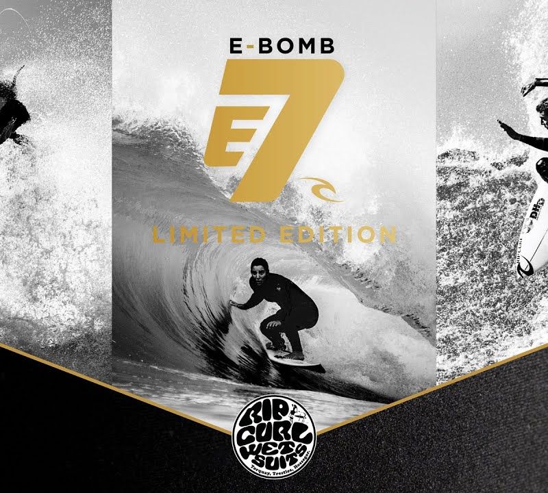 Vyriškos Rip Curl E Bomb LTD 43Gb Z/Free ST Plaukimo putos Black 655464 10