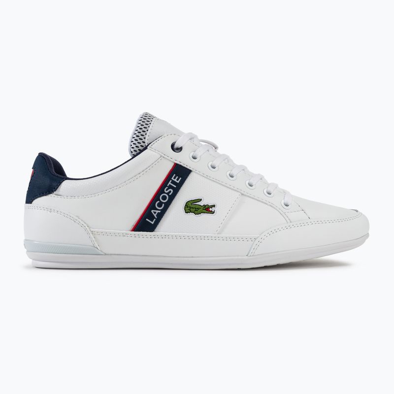 Lacoste vyriški batai 40CMA0067 white/navy/red 2