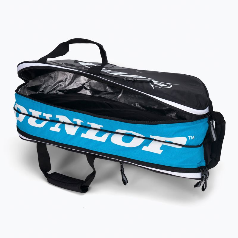Dunlop Tour 2.0 6RKT teniso krepšys 73,9 l juodai mėlynas 817243 5