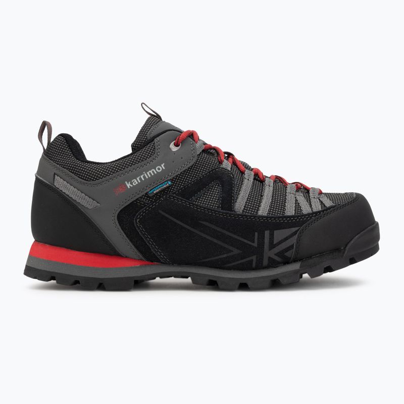 Vyriški trekingo batai Karrimor Spike Low black/red 2
