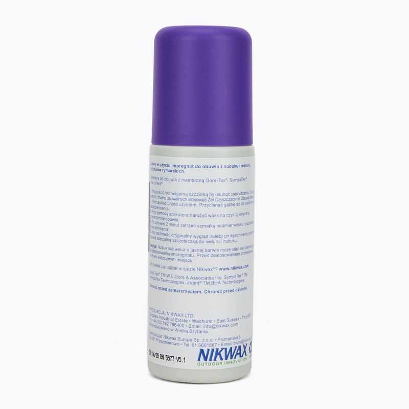 "Nikwax" batų impregnantas "Nubuk & Velour" purškiklis 125 ml 2
