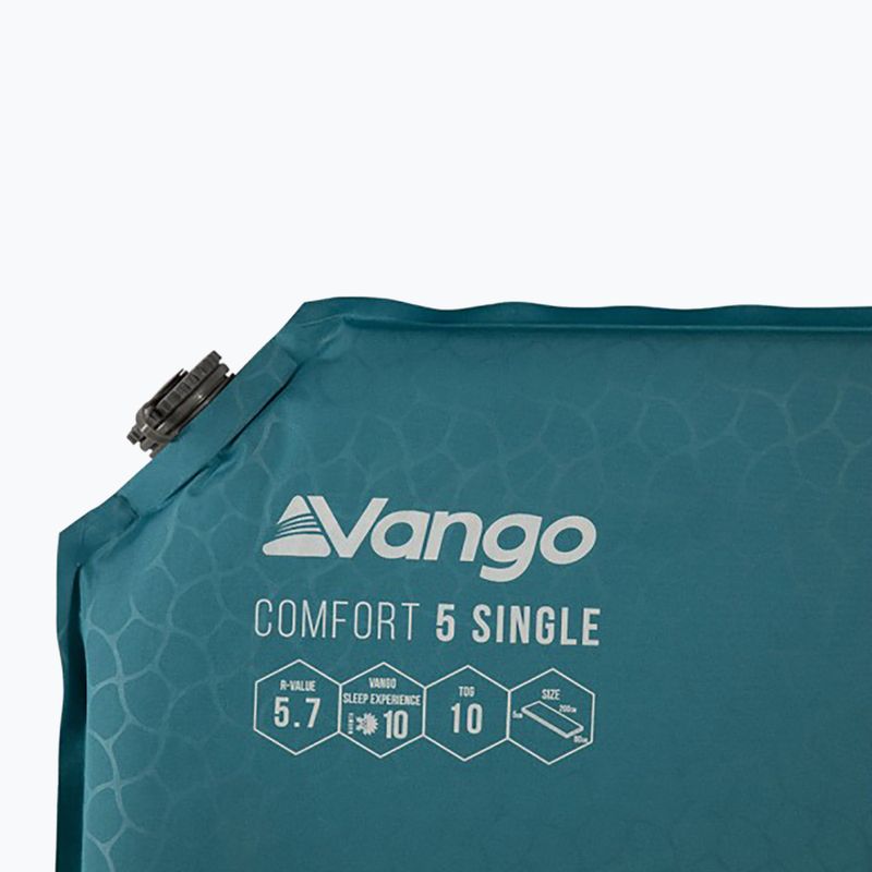 Vango Comfort Single 5 cm savaime pripučiamas kilimėlis, mėlynas SMQCOMFORB36A11 5
